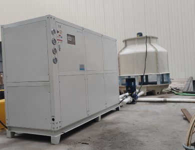 攪拌站冷水機安裝工程案例